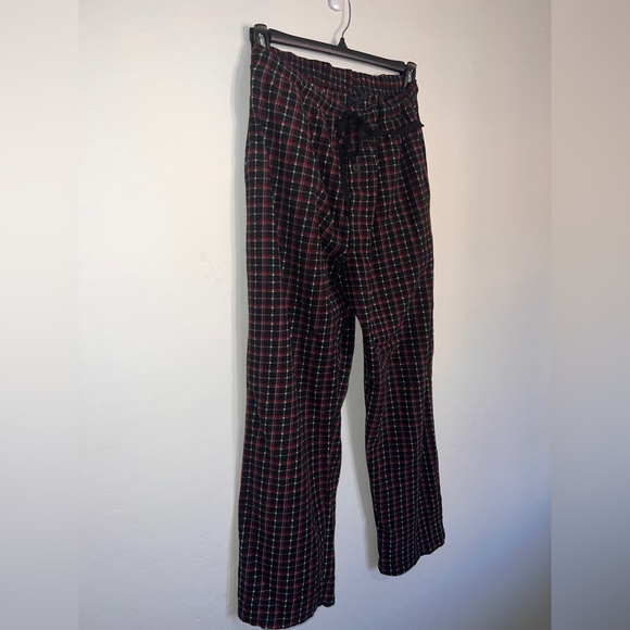 Hanes Mens Plaid Pants with Pockets - Picture 2 of 4